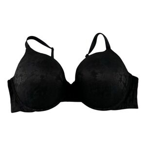 NWT Victoria Secret PINK Black Lace Underwire Bra Size 42G‎